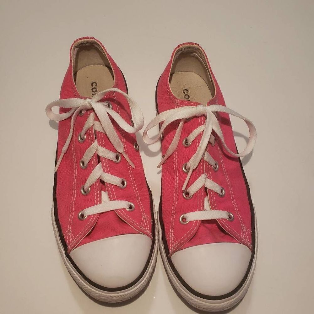 Converse Youth Pink Low Tops